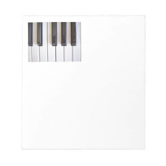 Piano Music Notepad