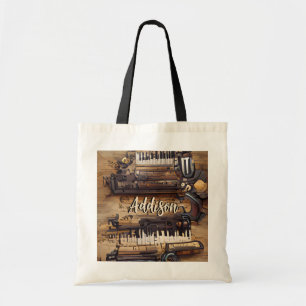 Piano Music Personalised  Tote Bag