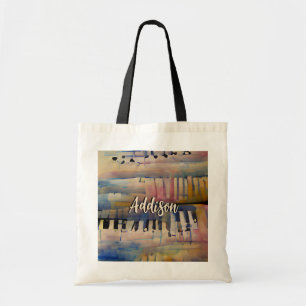 Piano Music Personalised  Tote Bag