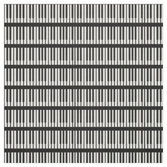 Piano Pattern Fabric (Swatch)