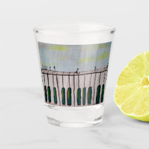 Piano People Shot Glass