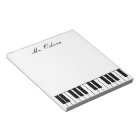 Piano Personalised Notepad