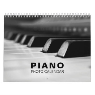 Piano Photo Wall Calendar