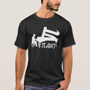 Piano Pi 3 14 Day Symbol Math & Science Music Pun T-Shirt