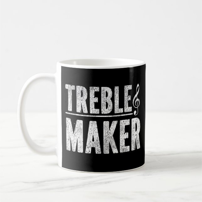 Piano Pianist Treble Maker Coffee Mug (Left)