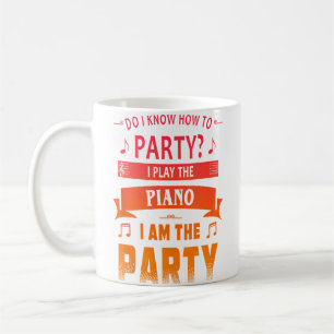 Piano Player Coffee Mug