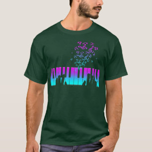 Piano player gift hands piano keyboard musician  T-Shirt