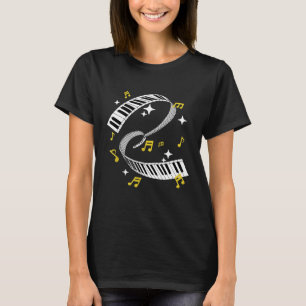 Piano Player Gift Shirt Piano Keyboard Music Teach