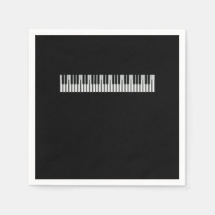 Piano Player Grand Piano Keyboards Musician Gift Napkin