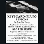Piano Player, Keyboard, Piano Lessons Flyer<br><div class="desc">Piano Player,  Keyboard,  Piano Lessons Advertising Flyers By The Business Card Store.</div>