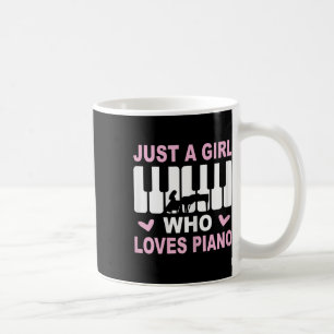 Piano Player Piano Girl Pianist Woman Coffee Mug
