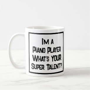 Piano Player Super Talent. Coffee Mug