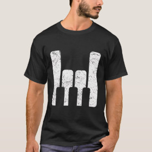 Piano Player Teacher Gifts The Keyboard Rocks T-Shirt