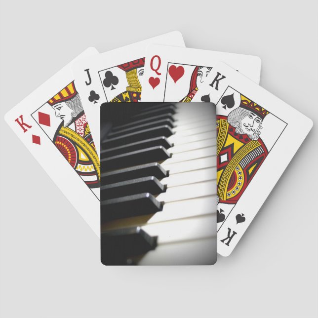 piano playing cards (Back)