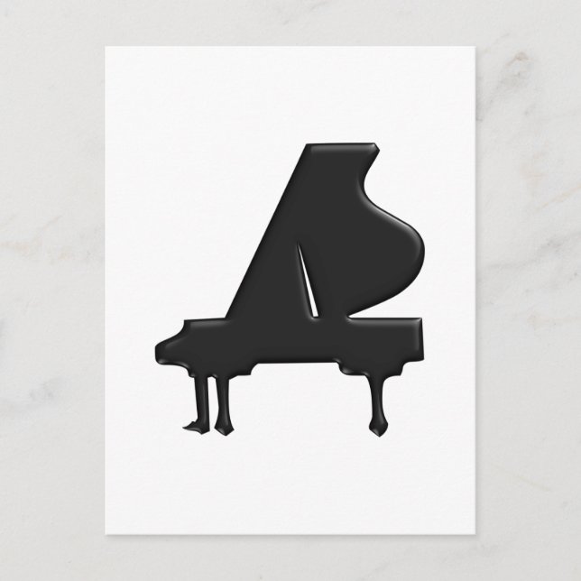 Piano Postcard (Front)