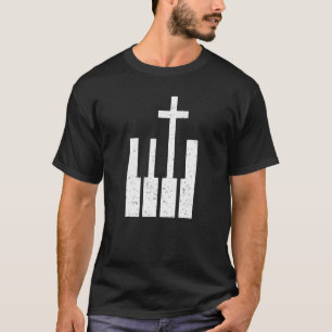 Piano religion musician T-Shirt