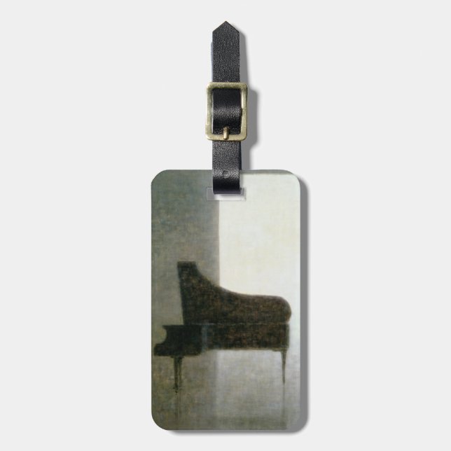 Piano Room 2005 Luggage Tag (Front Vertical)