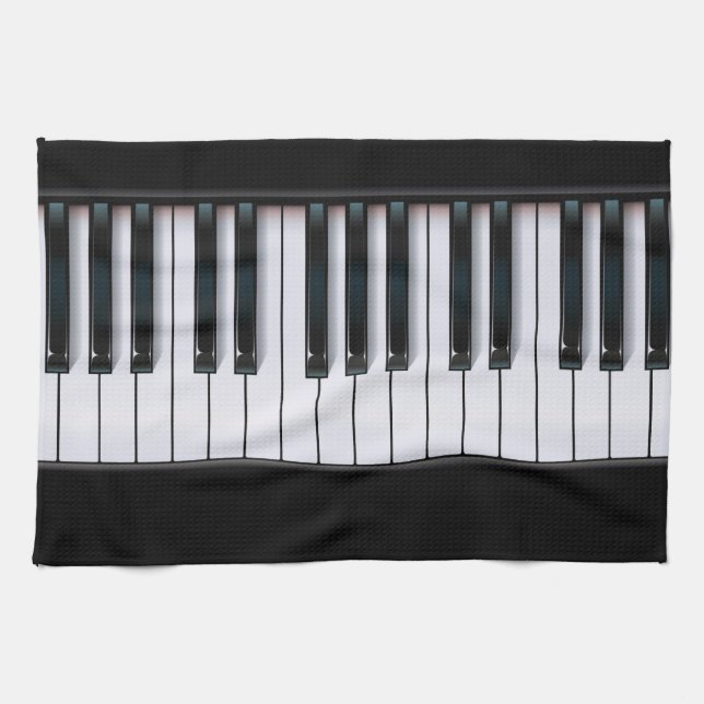 Piano Tea Towel (Horizontal)