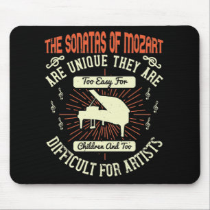 Piano - The Sonatas Of Mozart Mouse Pad