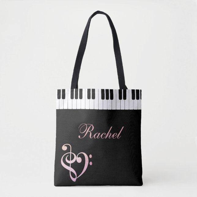 Piano Tote Bag (Front)