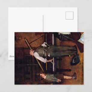 Piano Tuner Postcard