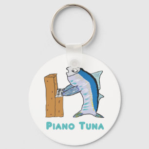 Piano Tuner (Tuna) Key Ring