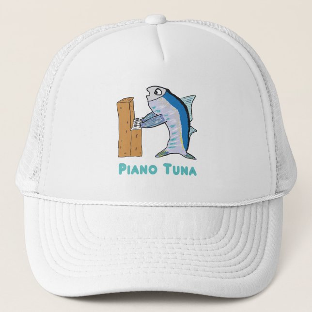Piano Tuner (Tuna) Trucker Hat (Front)