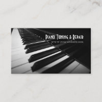 Piano Tuning & Repair Music Instructor Business