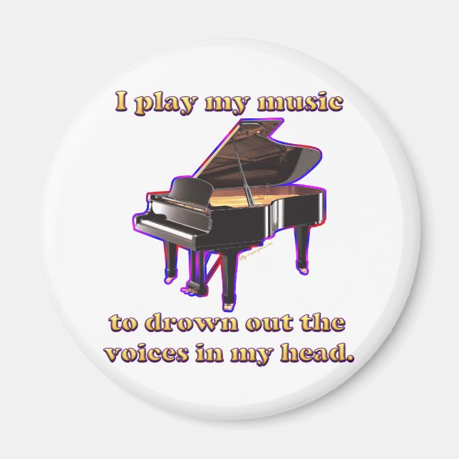 Piano & Voices Magnet (Front)