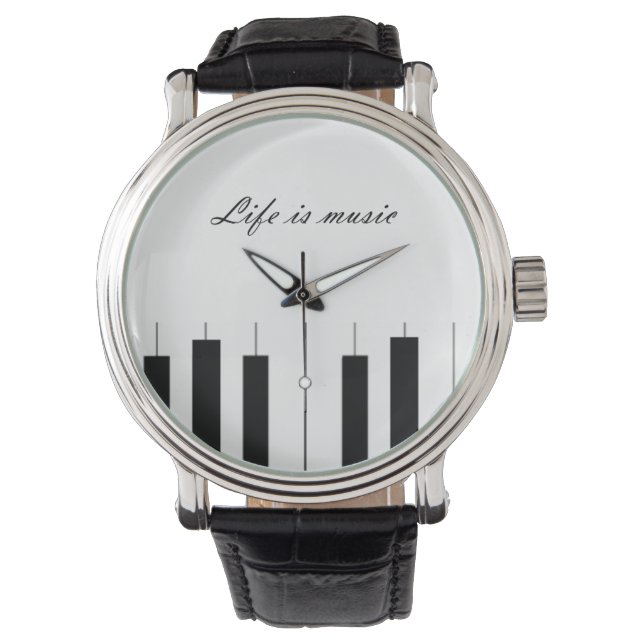 Piano woman watch (Front)
