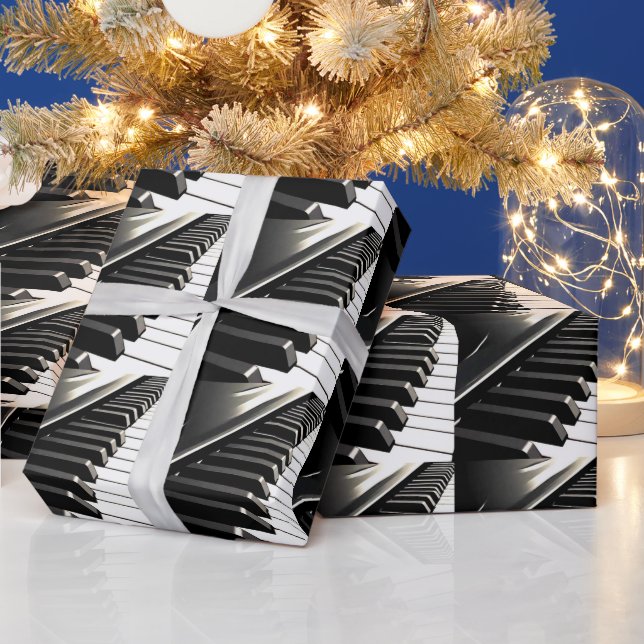 PIANO WRAPPING PAPER (Holidays)