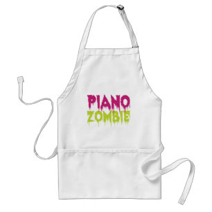 Piano Zombie Standard Apron