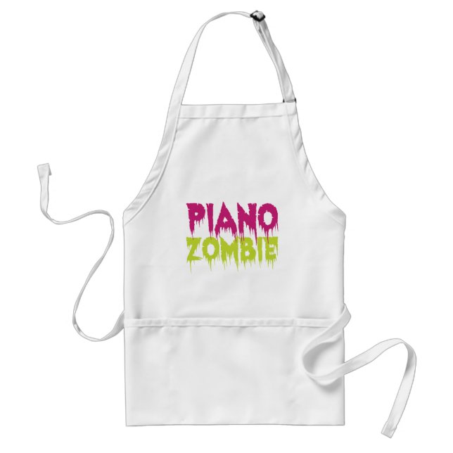 Piano Zombie Standard Apron (Front)