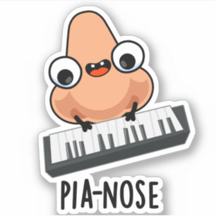 Pianose Funny Piano Nose Pun 