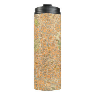 Pianta di Milano - Map of Milan, Italy Thermal Tumbler