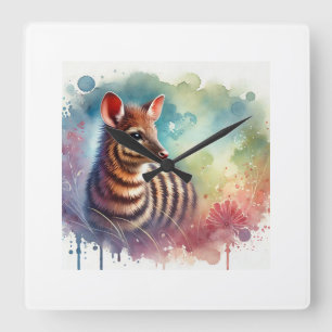 Piarda serenity in the wild 220824AREF112 - Waterc Square Wall Clock
