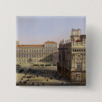 Piazza Castello, Turin, engraved by F. Citterio (c