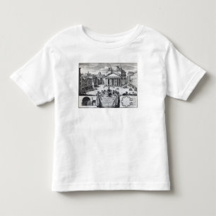 Piazza della Rotonda with a view of Pantheon Toddler T-Shirt