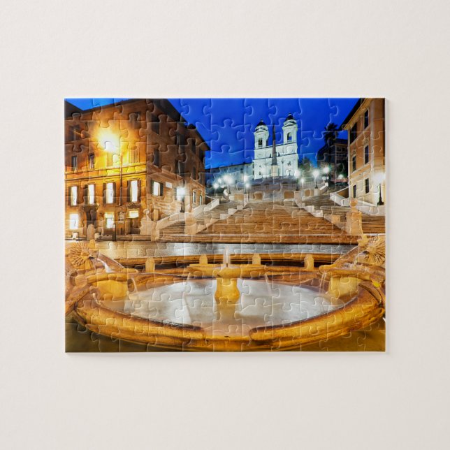 Piazza di Spagna Jigsaw Puzzle (Horizontal)