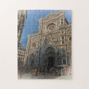 Piazza Duomo, Florence, Italy Jigsaw Puzzle