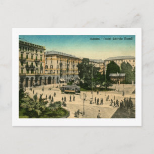 Piazza Goffredo Mameli, Savona, Italy Postcard