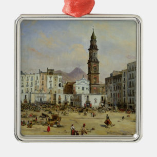 Piazza Mazaniello, Naples Metal Ornament