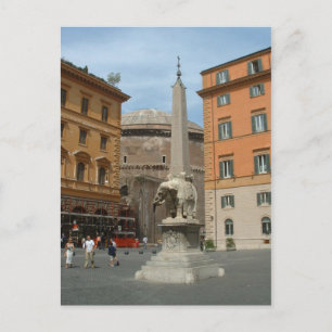 Piazza Minerva Postcard