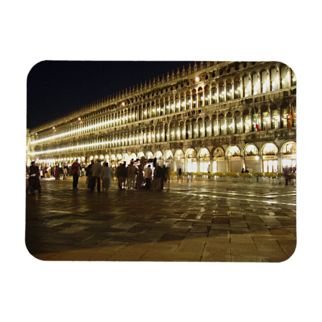 Piazza San Marco 2 Magnet (Horizontal)