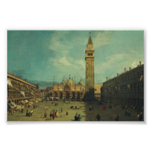 Piazza San Marco by Canaletto Photo Print