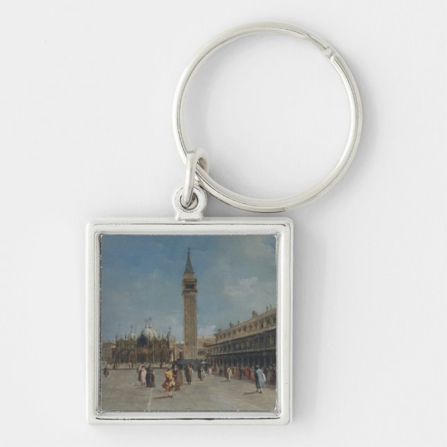 Piazza San Marco Key Ring (Front)