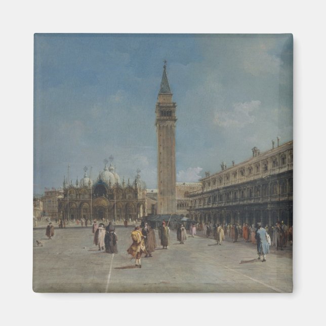 Piazza San Marco Magnet (Front)