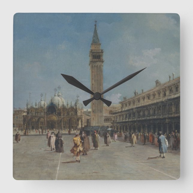 Piazza San Marco Square Wall Clock (Front)