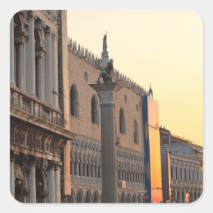 Piazza San Marco, St. Mark's Square, Venice Square Sticker