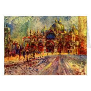 Piazza San Marco, Venice by Pierre Renoir